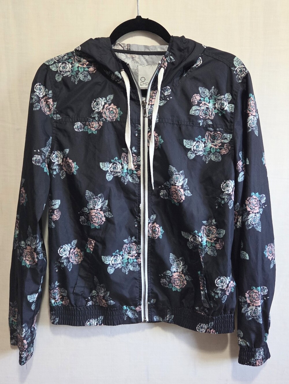 Empyre Navy Floral Light Jacket L